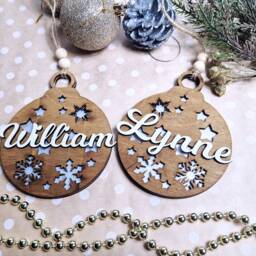 Personalised Christmas Tree Bauble - thumbnail 4