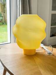 Air Grande Gold Lamp - A Light Fixture Made From Recycled Bioplastic Soft & Responsible Style - thumbnail 1