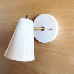 Modern Wall Sconce - Cone Shade Light Contemporary Lighting Bedside Spotlight Reading Lamp Living Room Kitchen Ul Listed - thumbnail 3