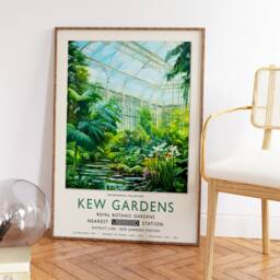Kew Gardens Print, London Botanical William Morris Poster, Vintage Wall Art, Floral A1/A2/A3/A4 - thumbnail 3