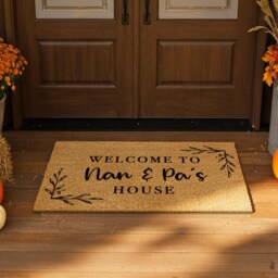 Personalised Nan & Pa's Doormat - Custom Family Welcome Mat - thumbnail 4