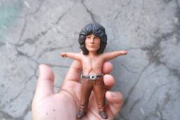 Club 27 - Handmade Custom, Jim Morrison Morisson Figure Miniature Figurine , Sculpture, Epoxy Clay Figurine, Hand Sculpted The Doors Singer