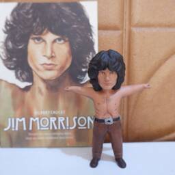Club 27 - Handmade Custom, Jim Morrison Morisson Figure Miniature Figurine , Sculpture, Epoxy Clay Figurine, Hand Sculpted The Doors Singer - thumbnail 4