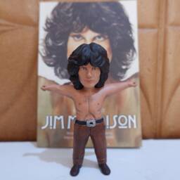 Club 27 - Handmade Custom, Jim Morrison Morisson Figure Miniature Figurine , Sculpture, Epoxy Clay Figurine, Hand Sculpted The Doors Singer - thumbnail 2