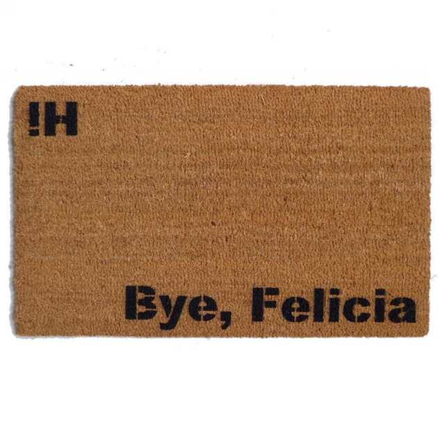 Bye Felicia Funny Coir Doormat - Rude Welcome Mat - image 1