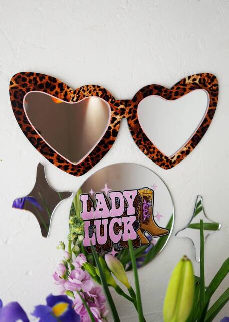 Fierce & Fabulous Sunglasses Mirror - 2x Sizes - image 1