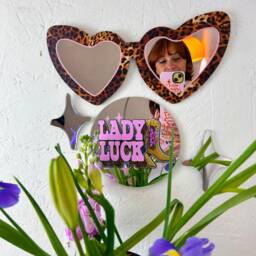Fierce & Fabulous Sunglasses Mirror - 2x Sizes - thumbnail 2