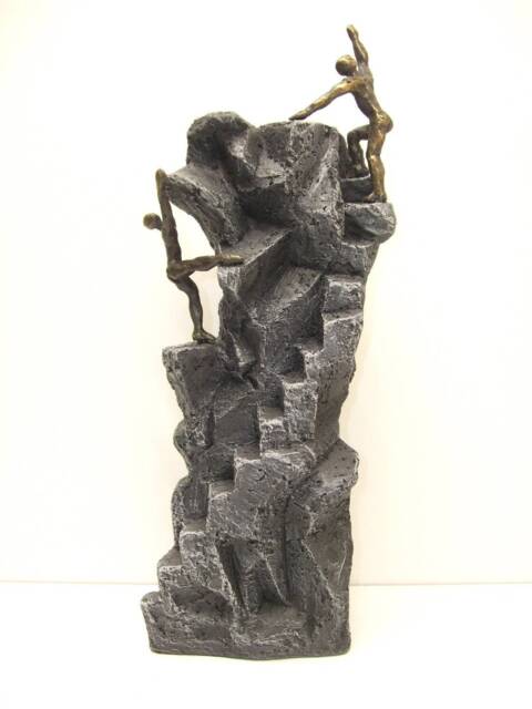 Bronze Sculpture & Resin Height 38 cm