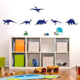 Wall Stickers Dinosaurs - Decals-Dinosaurs-Child's Bedroom-Nursery Stickers-Animal Stickers-Home Decor-Gift Pack - thumbnail 1