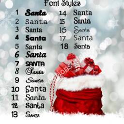 Christmas Stocking Personalized, For Kids, Adults, Baby's, Pets, Office, Classroom - thumbnail 4