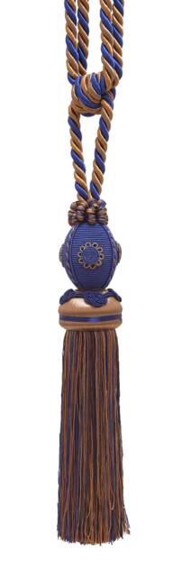 "D??copro Curtain & Drapery Tassel Tieback, Length 10"" - 25cm, Spread 30" - image 1