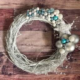 Christmas Wreath , Christmas Wreath For Front Door, Buffalo Check, Door Wreath, Winter Door Wreath, Rustic Country Decor - thumbnail 2