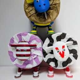 Wigan Warriors Supersheep Toilet Roll Holder - Cherry & White Hoops Sheep Gift , Superleague Rugby Fans Novelty Bathroom Decor - thumbnail 2