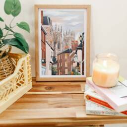York Art Print, Travel Print, Poster, Art, UK, UK Cathedral - thumbnail 3