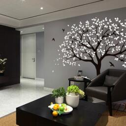 Family Tree Wall Decal, Decals For Nursery, Vinyl Sticker Art, Decor-Dk271 - thumbnail 2