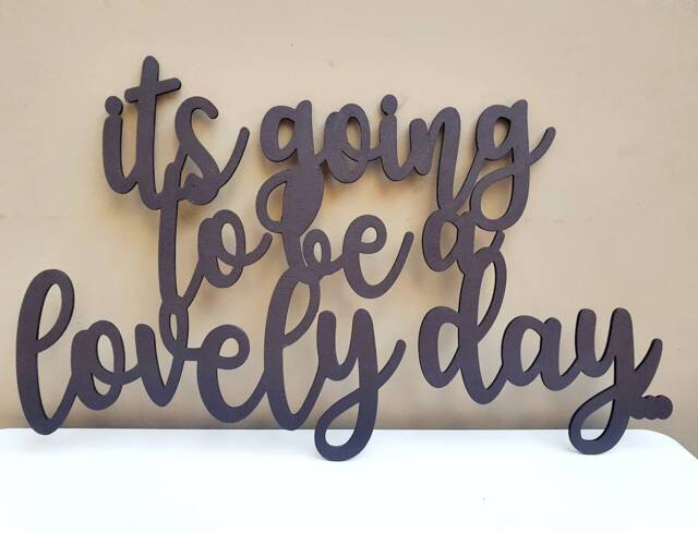 Rustic Wooden Quote Sign - Custom Birchwood Wall Art - image 1
