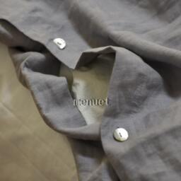 stone Washed Linen Duvet Cover With 2 Pillowcases Medium Grey - thumbnail 4