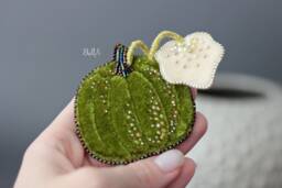 Witchy Jewelry Maximalist Goth Pumpkin Green Pumpkin Halloween - thumbnail 1