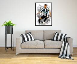 Miguel Almiron 2022/23 Digital Art Print - On Foamex Board Or Photo Paper - thumbnail 1