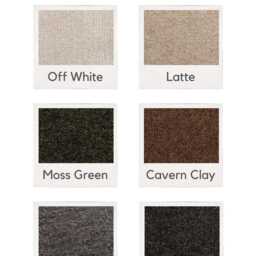 Fendley Cotton Blend Blackout Curtain, 6 Colors, Textured Minimalist Drapery, Room Darkening Thermal Curtain For Bedroom Livingroom, 1Pc - thumbnail 2