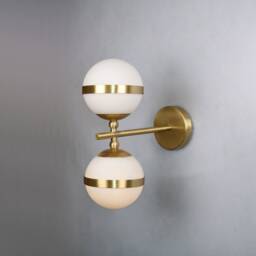Wall Lighting - Brass Gold Lamp Vanity Light Fixture, Sconce - thumbnail 2