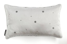 Almee Luxury Decorative Two-Sided Pillow With Crystals Silver