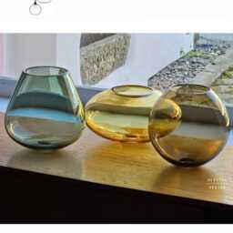 Custom Handblown Cluster Pendant - Colorful Glass Hanging Lamp Unique Art Ceiling Fixture - thumbnail 4