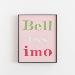 Bellissimo, Italian Print, Beautiful Art, Gifts, Italy Quotes About Life, Popular Sayings, Art From Italy, Colour - thumbnail 2