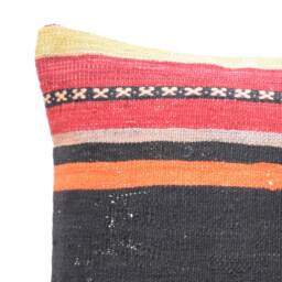 Housse De Coussin Turkish Pillow Tribal Cushion Marokkaanse Kussens Kilim 18 X Moroccan Rug Etnische 45X45 - thumbnail 2