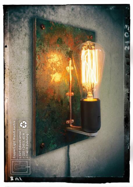 Copperlight - Minimalist Wall Lamp With Edison Lamp - image 1