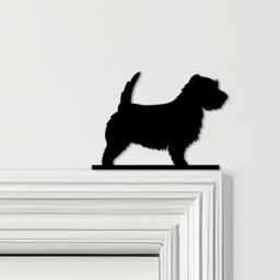 Door Topper Norfolk Terrier Dog Various Colours Top Of Decorative Sign - Novelty Wall Decor, Frame Art, Art - thumbnail 1