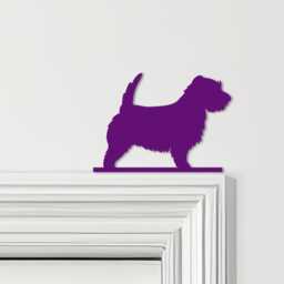Door Topper Norfolk Terrier Dog Various Colours Top Of Decorative Sign - Novelty Wall Decor, Frame Art, Art - thumbnail 4