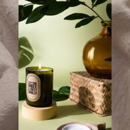 Eco Soy Wax Candle Gift Set Adriatic Fig & Cassis Scent - thumbnail 4