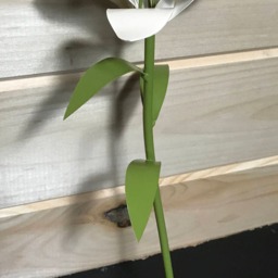 Handmade Steel Lily Sculpture Easter Wedding Bouquet - thumbnail 2