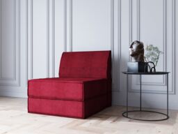Foldable Floor Cushion Couch, Washable Cover, Custom Colors