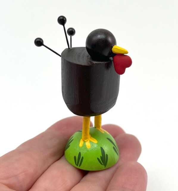 Tiny Turkey - Figurine Thanksgiving Centerpiece Or Gift For Guests - image 1