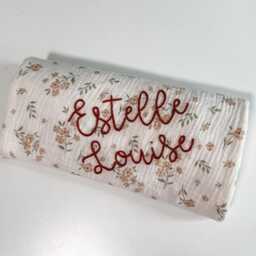 Baby Swaddle - Custom Baby Name Announcement Pregnancy - thumbnail 2