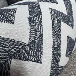"Geometric Graphic Cushion Bolster 16"" X 6" - thumbnail 3