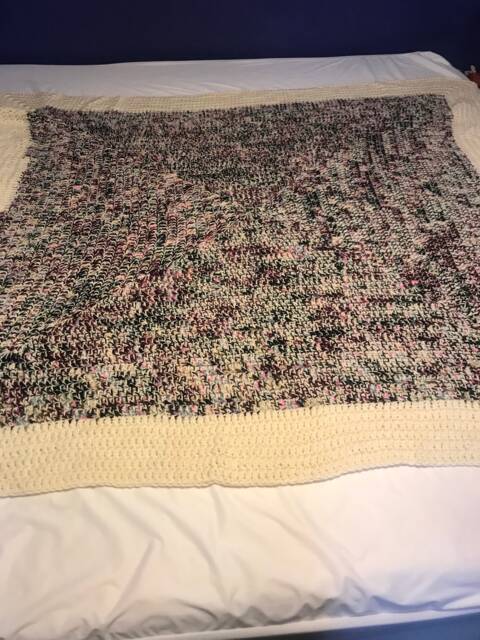 Dark & Light Square Blanket - image 1