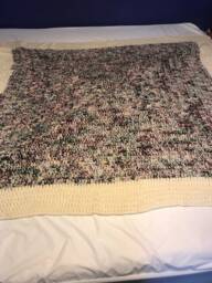 Dark & Light Square Blanket