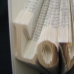 Love Anniversary Gift Girlfriend Boyfriend Folded-Book Art Sculpture - thumbnail 4