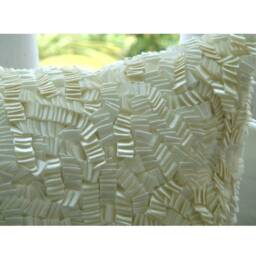 "Handmade Throw Pillow Cover Custom 16""x16" - thumbnail 3