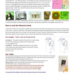 Exceptional Spiral Wooden Wall Clock, Alpha - ??, Artistic Home Decor - thumbnail 4