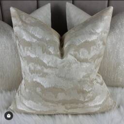 Decorative Nimbus Luxury Champagne Ivory Textured Scatter Cushion Cover New Home Sofa & Bed Pillowcases Elegant Beige/Gold - thumbnail 3