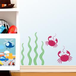 Crabs - Kids Wall Decals Children Decal Baby Nursery D??cor - thumbnail 1