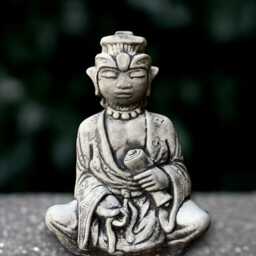 Outdoor Chinese Woman Sculpture Concrete Asian Lady Figurine Cement Handmade Lover Gift - thumbnail 1