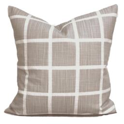 Tan Pillow Cover Sale. Throw Covers For 20x20 Pillow, 18x18 16x16 All Sizes - thumbnail 2