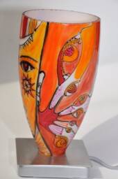 "Glass Lamp ""My Eye Star" - thumbnail 4