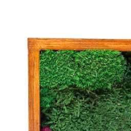 Personalised Moss Floral Wall Art Wedding Signage, Favors Initials Keepsake - thumbnail 4