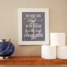 Hebrews 619 Printable - Hope As An Anchor For The Soul Instant Download Bible Verse Wall Art - thumbnail 2